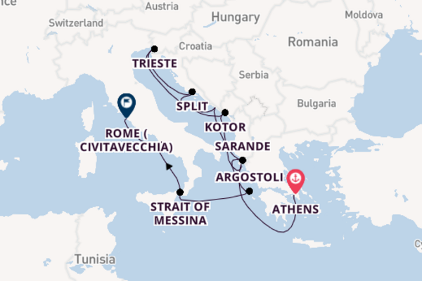 Greece, the Adriatic & Italy