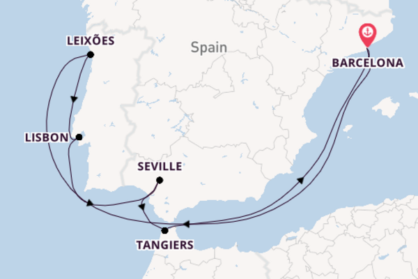 10 day cruise with the Celebrity Equinox to Barcelona