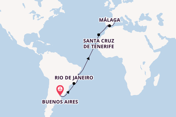 Transatlantic from Buenos Aires, Argentina with the Celebrity Equinox