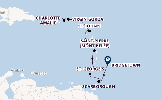 Karibik ab San Juan, Puerto Rico auf der Azamara Quest