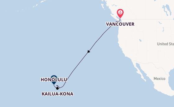 Polynesië vanaf Vancouver, Canada met de Silver Whisper