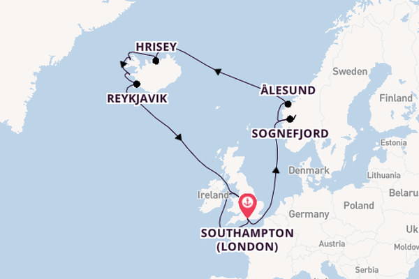 Aurora 17  Southampton (London)-Southampton (London)