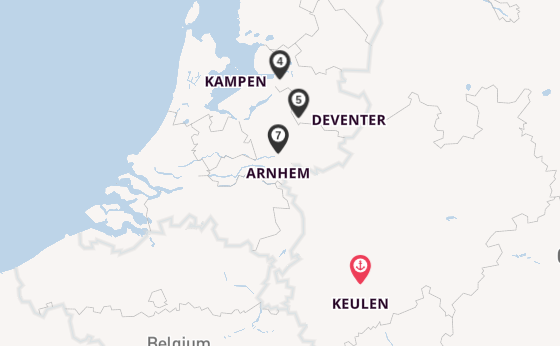 IJssel vanaf Keulen, Duitsland met de nickoSPIRIT