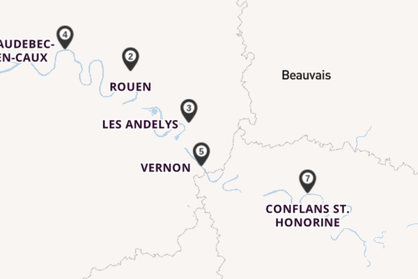 Seine ab Paris, Frankreich auf der VIVA BEYOND