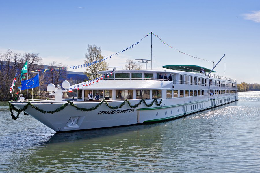 Rhein ab Strassburg, Frankreich auf der MS Gérard Schmitter