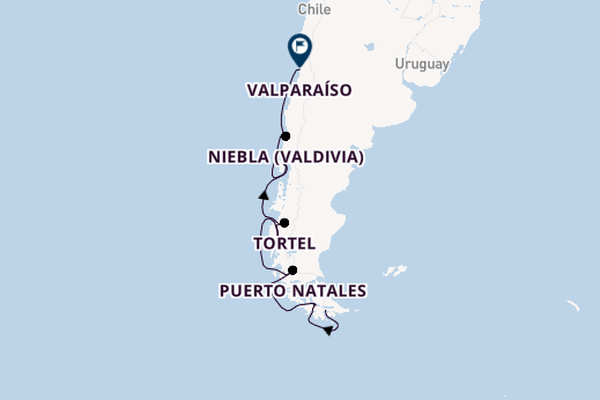 Südamerika ab Ushuaia, Argentinien auf der MS Roald Amundsen