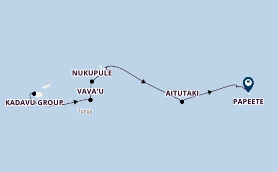 Polynesia from Lautoka, Fiji with the Seabourn Pursuit