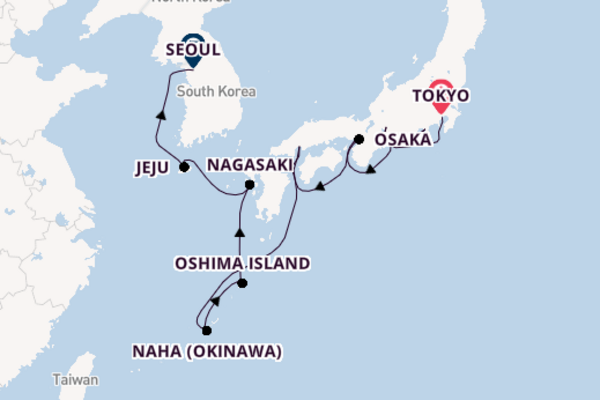 Norwegian Spirit  12  Tokyo-Seoul