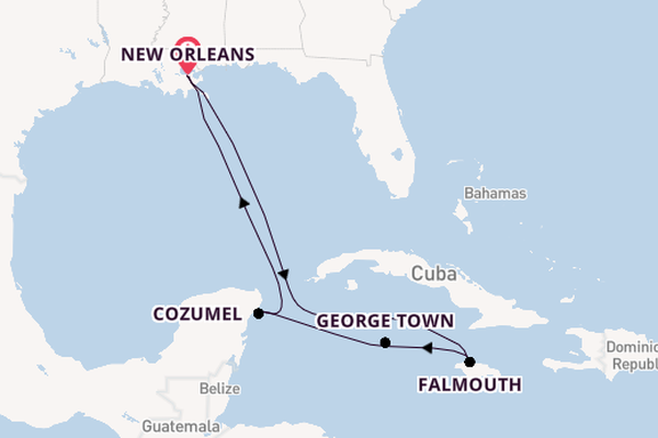 Westelijke Caraïben vanaf New Orleans, Verenigde Staten met de Mariner of the Seas®