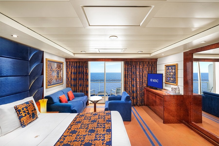 trans-Atlantisch vanaf Buenos Aires, Argentinië met de MSC Splendida