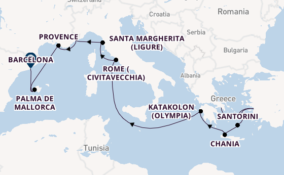 Aegean Sunsets & Riviera Nights