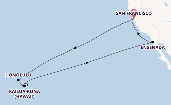 Luxury Pacific Dreams: California to Hawaii