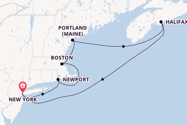 USA Ostküste ab New York auf der Regal Princess