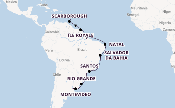South America from Buenos Aires, Argentina with the Azamara Quest