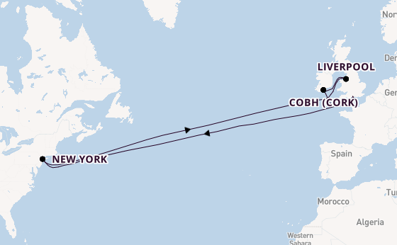 No Fly Four Queens Transatlantic Celebration Voyage
