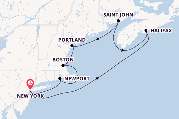 Luxury Canada & New England with St John & New York Stay