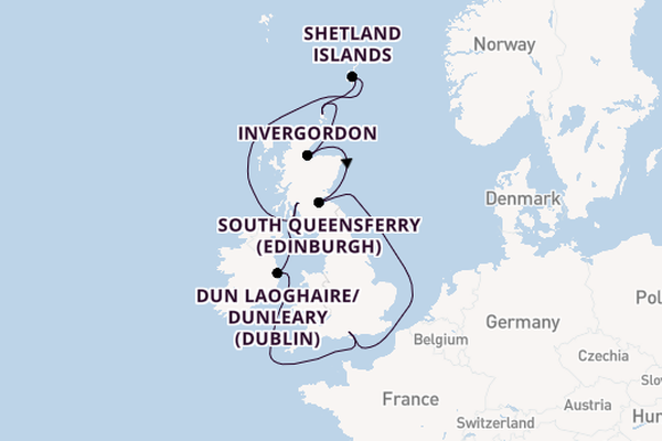 Luxury No Fly Irish Counties & Scottish Shores