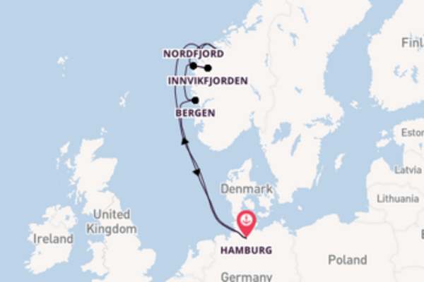 9daagse cruise met de Queen Mary 2 vanuit Hamburg