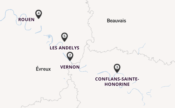 Seine vanaf Parijs, Frankrijk met de VIVA BEYOND