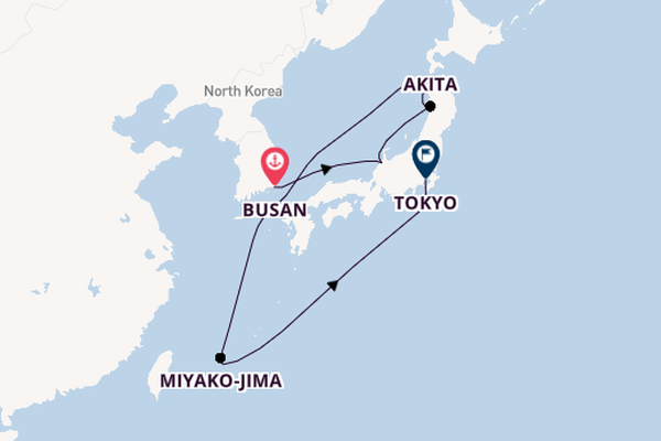 East Asia from Busan, South Korea with the Seabourn Sojourn