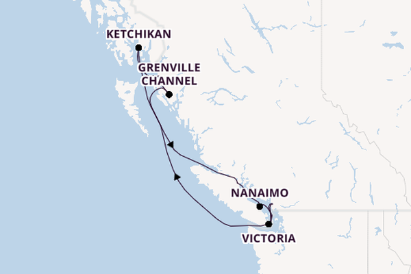 Alaska & West Canada from Vancouver, Canada with the Eurodam