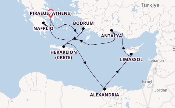 Luxury Egypt, Greece & Italy with Athens Stay