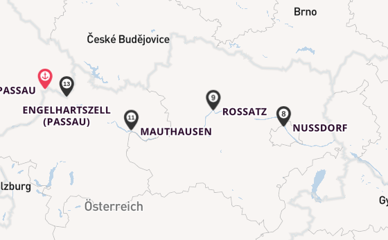 Donau ab Passau auf der MS VistaClassica