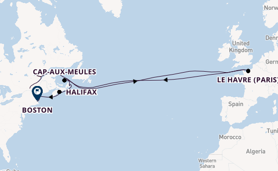 Transatlantic from Montreal, Canada with the Seabourn Quest
