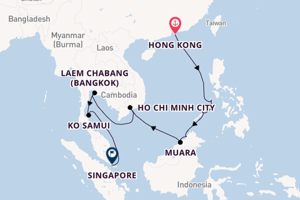 Hong Kong, Disney & Southeast Asia Explorer