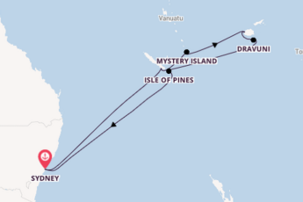 Sailing from Sydney via Port Denarau