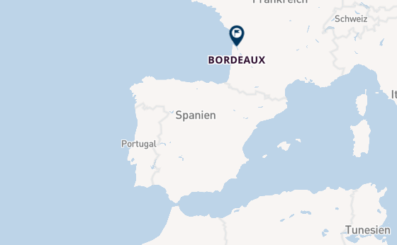 Garonne ab Bordeaux, Frankreich auf der MS Cyrano de Bergerac (CroisiEurope)