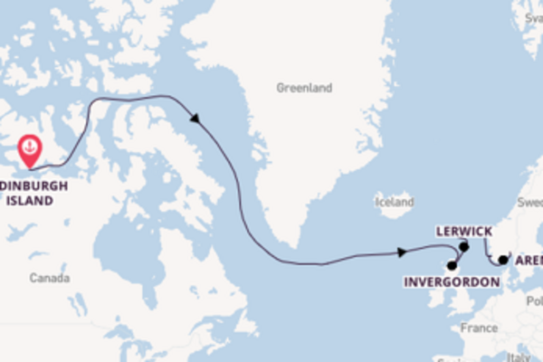 Cruise with Regent Seven Seas Cruises from Edinburgh Island to Oslo