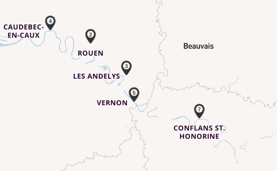 Seine ab Paris, Frankreich auf der VIVA BEYOND