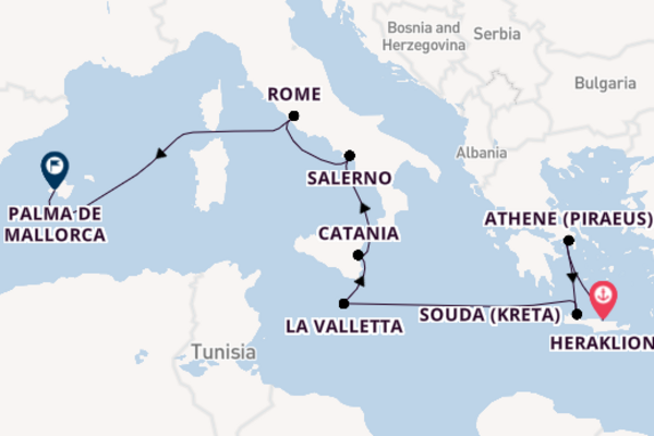 Geniet van het avontuurlijke La Valletta met TUI Cruises