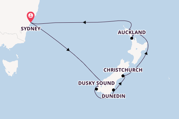 Australien und Neuseeland ab Sydney auf der Celebrity Edge