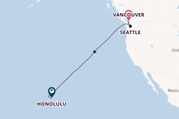 10 day expedition to Honolulu from Vancouver