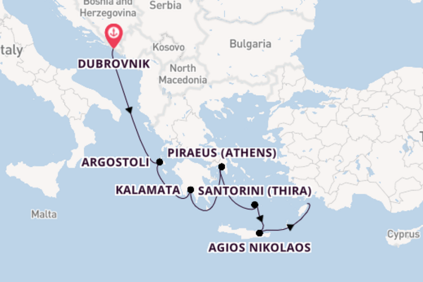 9 day expedition to Rhodes from Dubrovnik