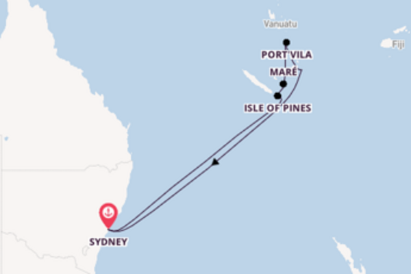 Charming journey from Sydney with P&O Australia