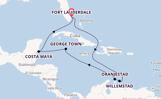 Caribbean vanaf Fort Lauderdale, Verenigde Staten met de Celebrity Silhouette