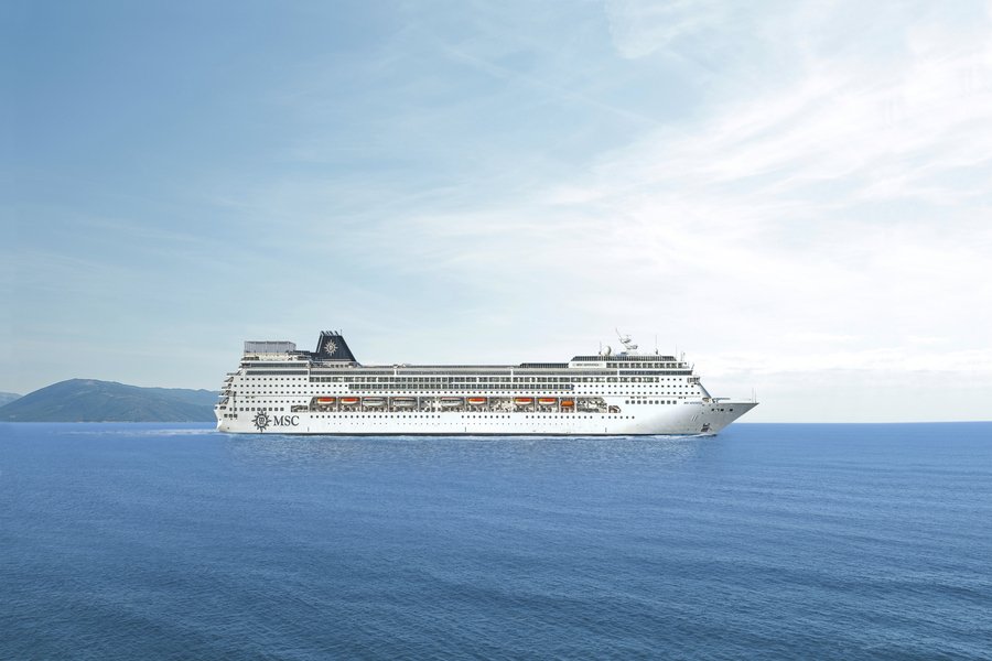 at sea