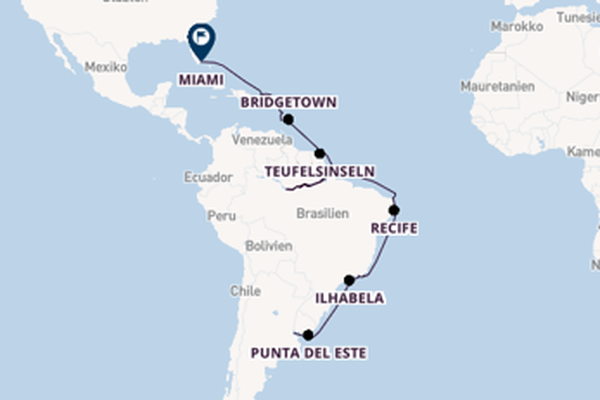 Wunderbare Kreuzfahrt mit der Seabourn Quest