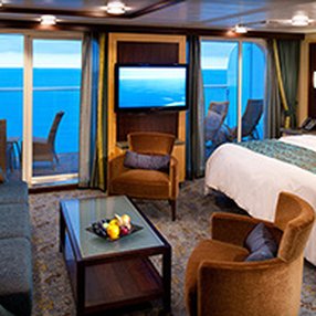 Come aboard the undefined and discover one of 395 cabin categories on a total of 15 decks that can accommodate 6780 passengers. Choose your dream cabin and feel at home on board the undefined!