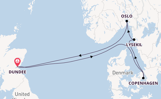 Delightful journey from Dundee with Ambassador Cruise Line