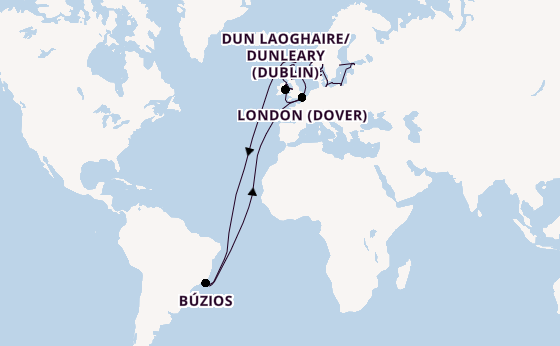 Transatlantic from Stockholm, Sweden with the Viking Sky