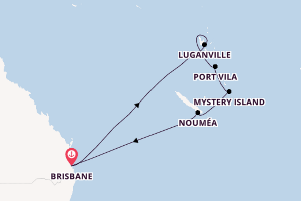 Journey from Brisbane with the Voyager of the Seas