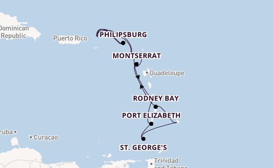 Southern Caribbean from Bridgetown, Barbados with the Seabourn Ovation 