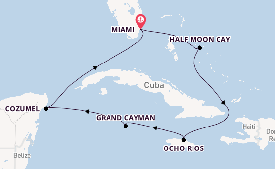 Caribbean vanaf Nederland met de Zuiderdam