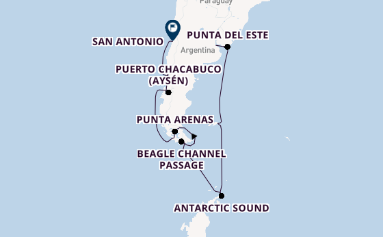 South America from Buenos Aires, Argentina with the Azamara Journey
