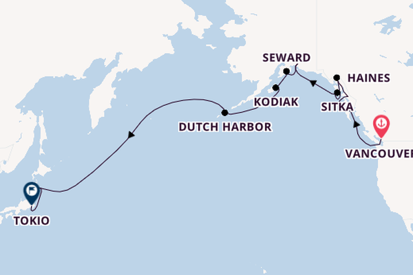 Azamara Pursuit - Aus Kanadas Wildnis in Japans Wunderwelten