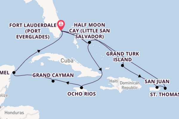 Voyage with Holland America Line from Fort Lauderdale